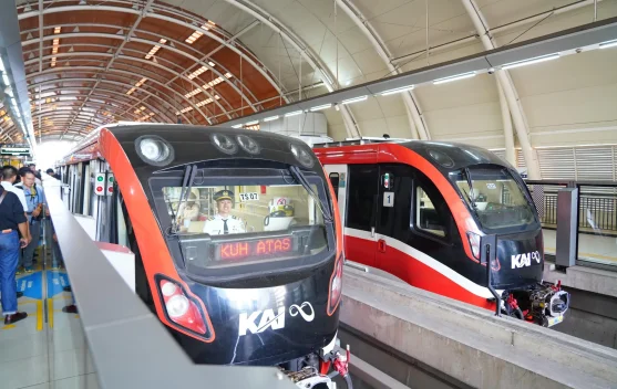 LRT Jakarta Fase 1B rute Velodrome-Manggarai dan stasiun baru