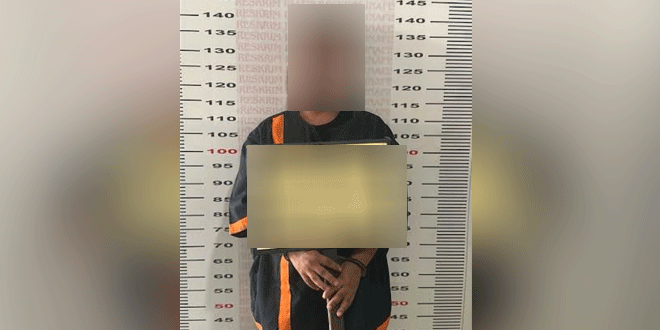 Ilustrasi polisi mengamankan tersangka dugaan pencabulan anak di Labuhanbatu