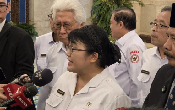 Anggota Paskibraka dikukuhkan di Istana Negara menjelang HUT RI ke-81