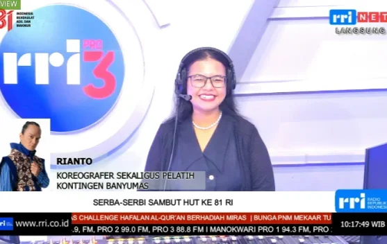 Penari Tari Kelana Lengger Banyumas bersiap tampil di Istana Negara