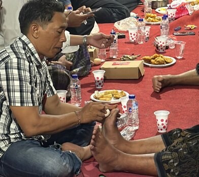 Posko Baguna PDI Perjuangan melayani peserta Muktamar NU di Jombang