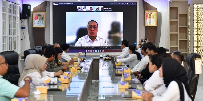 Coaching clinic SP4N Lapor Diskominfo Sumut di Medan membahas respons OPD