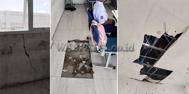 SMP Negeri 39 Medan membutuhkan perbaikan fasilitas pendidikan dan ruang kelas