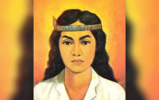 Ilustrasi Martha Christina Tiahahu, pahlawan remaja asal Maluku