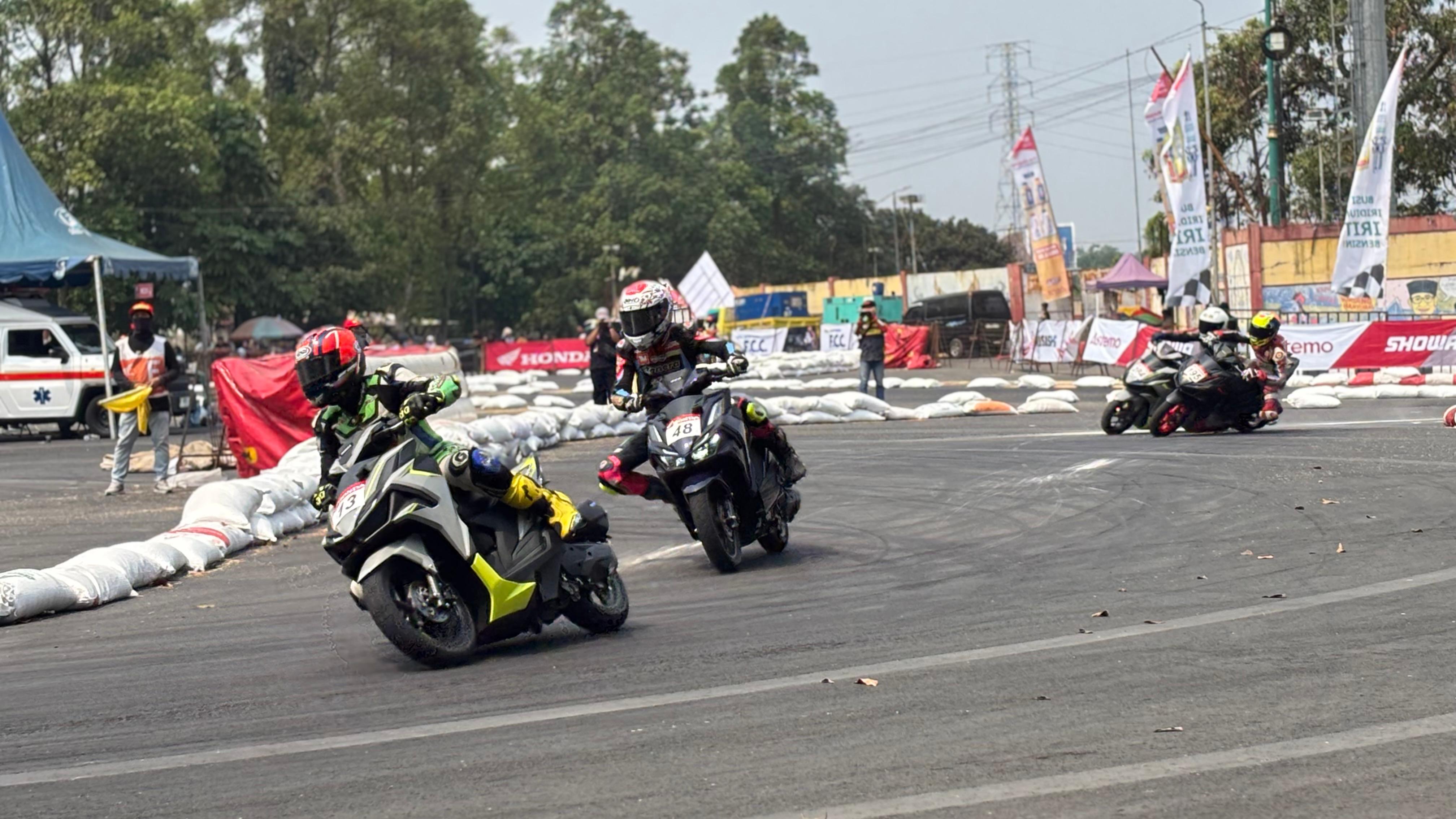Decksa tercepat di kelas Vario Evo pada AHDC Purwokerto 2026