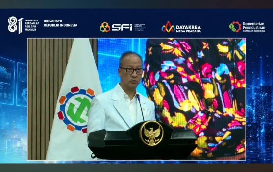 Menteri Perindustrian Agus Gumiwang memberi arahan penguatan ekosistem startup di Jakarta