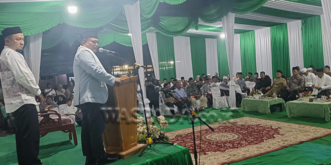 Wali Kota Padangsidimpuan hadir pada peringatan Maulid Nabi di Kelurahan Timbangan