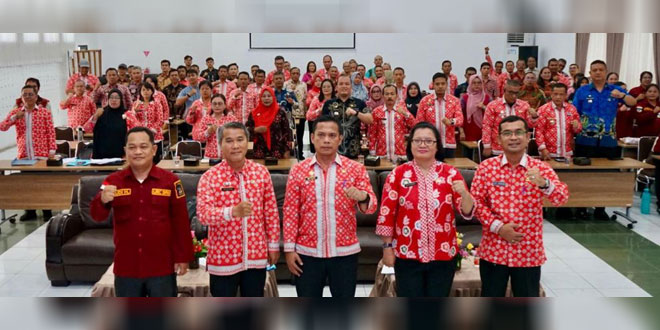Rakor tindak lanjut temuan PPATK terkait KPM terindikasi judi online di Pemko Pematangsiantar