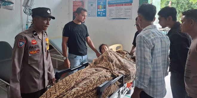 Sungai Pante Bahagia tempat kejadian tenggelam di Aceh Utara