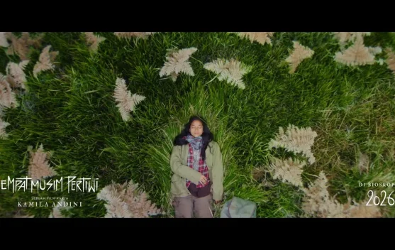 Poster film Empat Musim Pertiwi karya Kamila Andini