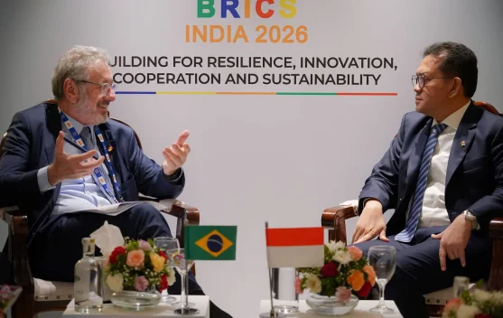 Menteri Perdagangan Indonesia bertemu Menteri Brasil di Jaipur saat BRICS TMM 2026