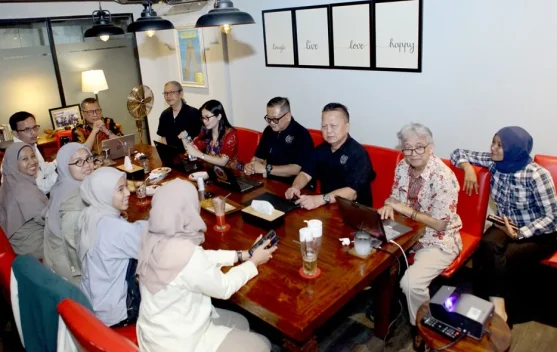 Suasana Balai Agung Balai Kota DKI Jakarta lokasi Anugerah Jurnalistik MHT 2026