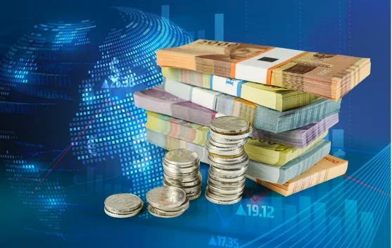 Grafik pergerakan rupiah terhadap dolar AS setelah konflik AS-Iran memanas