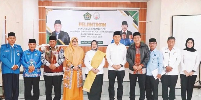 Pelantikan PC APRI Kabupaten Langkat di Aula Kemenag Langkat