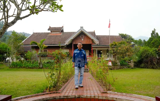 Vila Bung Hatta di Megamendung, Bogor, bangunan bersejarah terkait Mohammad Hatta