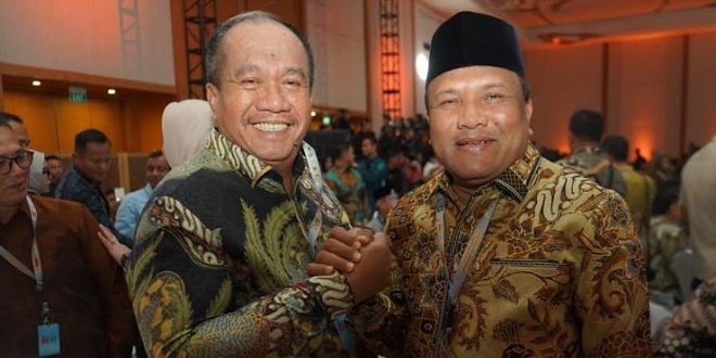 Bupati Asahan Taufik Zainal Abidin menghadiri acara Apresiasi Pemda Berprestasi di Batam 2026