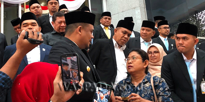 Pelantikan Pj Sekda Sumut di Aula Raja Inal Siregar Kantor Gubernur