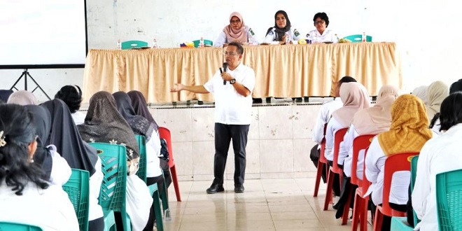 BKPSDM Simalungun melakukan monitoring administrasi kepegawaian di Wisma Karya Serbelawan Dolok Batunanggar
