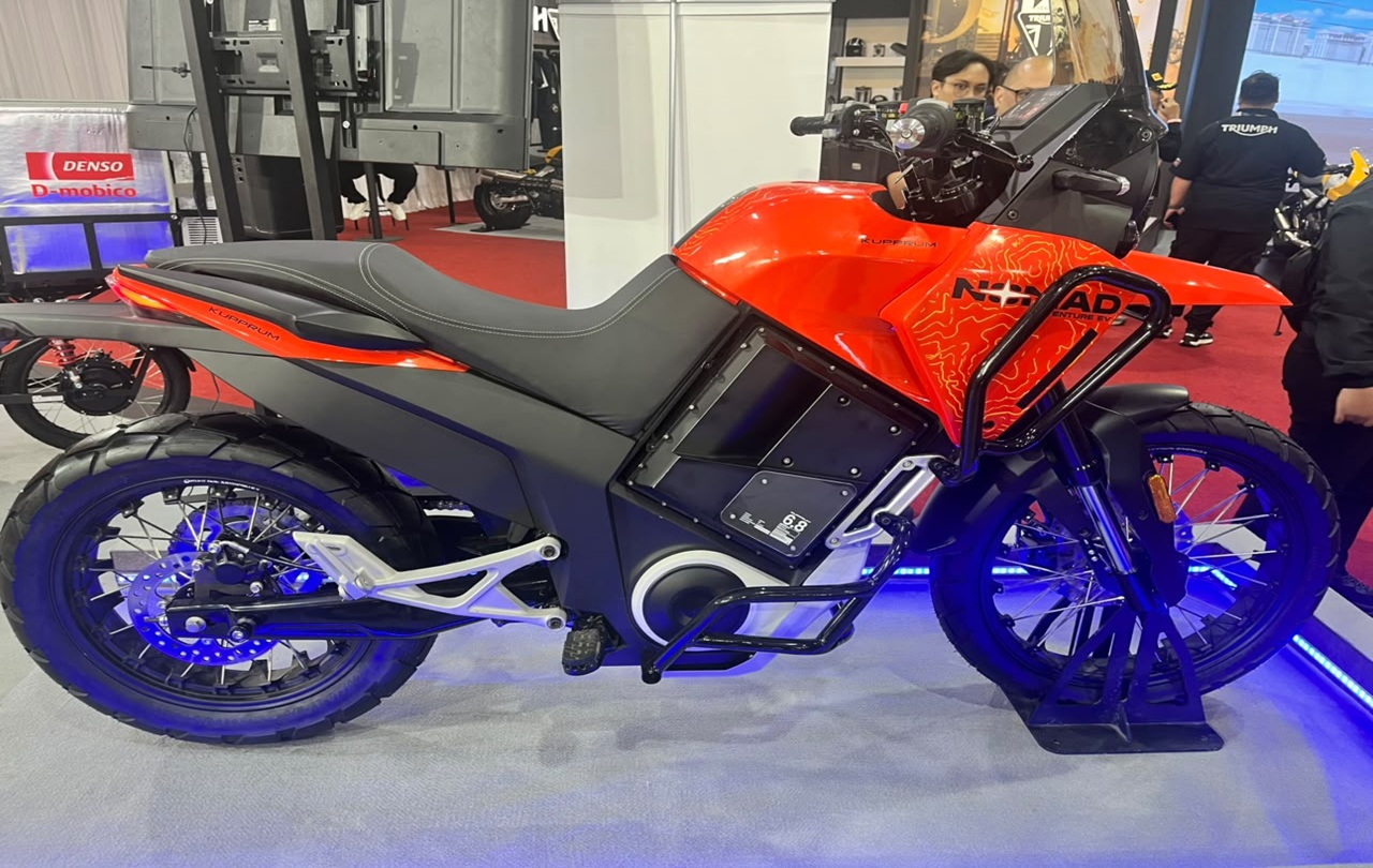 Kupprum NOMAD motor listrik adventure dipamerkan di GIIAS 2026