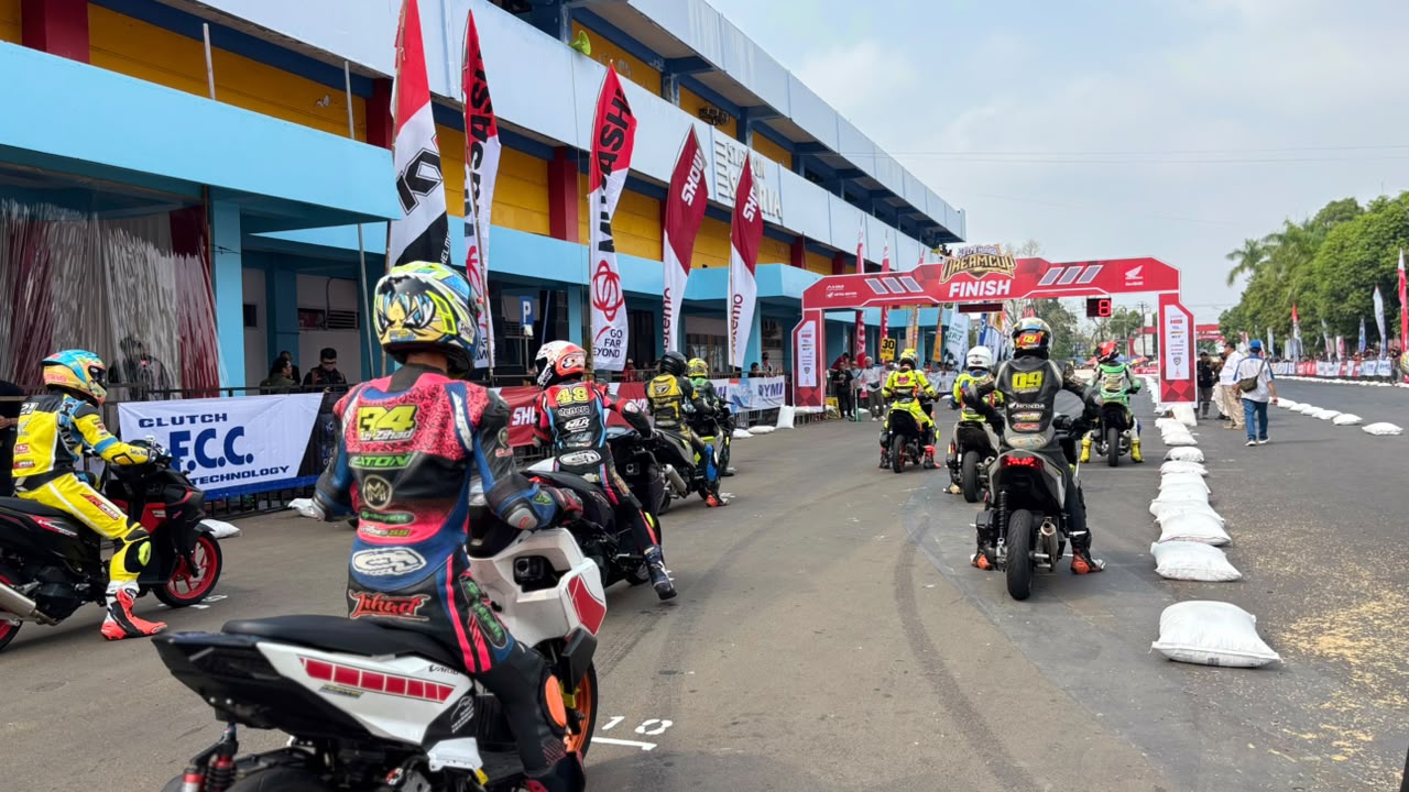 Seri ke-2 AHDC 2026 di Purwokerto menampilkan Vario Evo 160 dan ribuan penonton