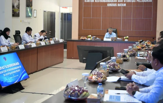 Menteri Perhubungan memberi arahan soal keselamatan transportasi di Kepulauan Riau