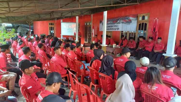Musyawarah Ranting PDI Perjuangan Kabupaten Blitar di Kecamatan Kesamben dan Doko