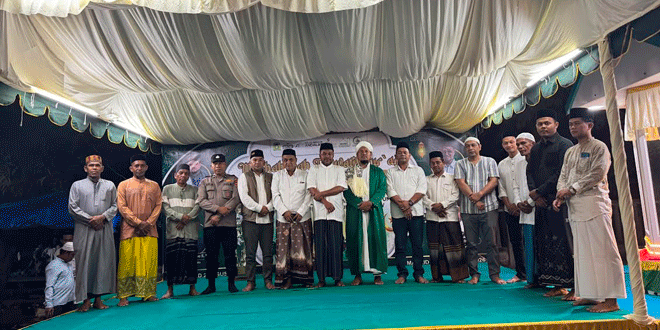 Pembukaan MTQ XV Kemukiman Lhoknga di halaman Masjid Al-Ishlah Lhoknga