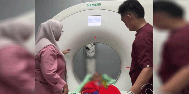 Anak dirawat di rumah sakit, ilustrasi perawatan medis dan pendampingan trauma