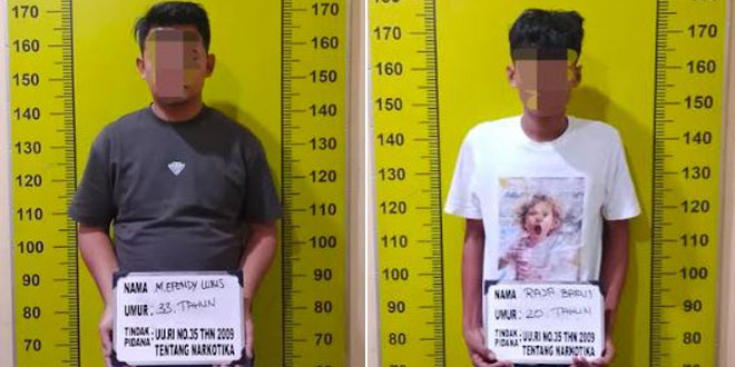 Ilustrasi penindakan narkoba oleh polisi di Deliserdang