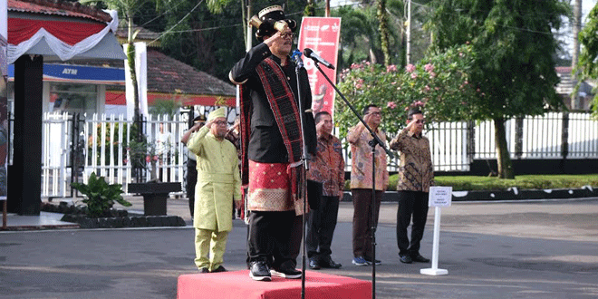Upacara HUT RI ke-81 PTPN I Regional 1 di Tanjung Morawa
