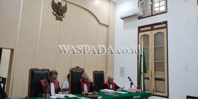 Sidang perkara perantara sabu di Pengadilan Negeri Medan
