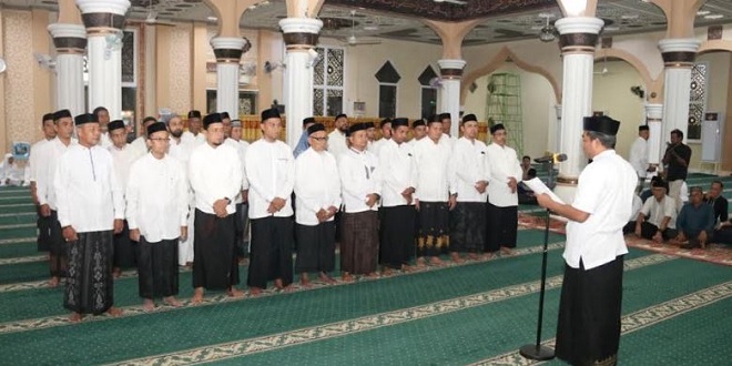 Pengukuhan pengurus BKM Agung Babussalam di Masjid Agung Babussalam Sabang