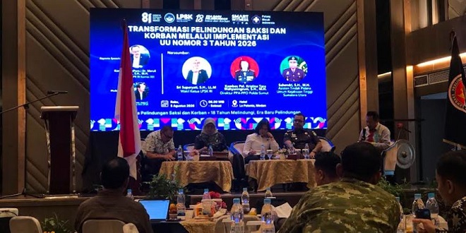 Wakil Ketua LPSK Sri Suparyati menjelaskan implementasi UU Perlindungan Saksi dan Korban