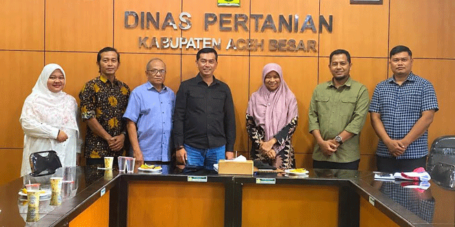 Pertemuan POLIVEN dengan Dinas Pertanian Aceh Besar membahas kerja sama vokasi pertanian