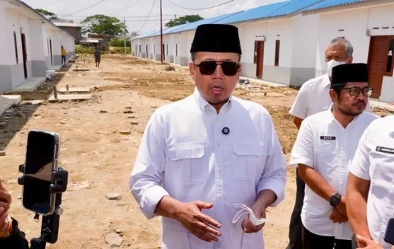 Ilustrasi garis pantai dan reklamasi di kawasan Batam terkait pengkaplingan laut ilegal