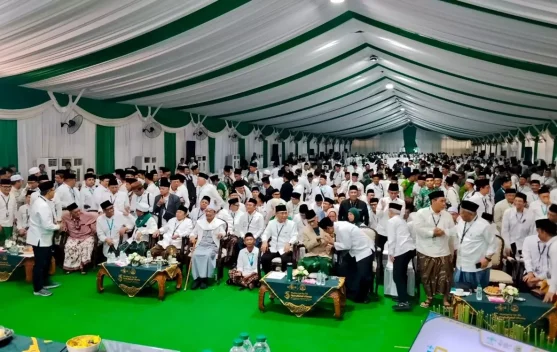 Suasana Sidang Pleno III Muktamar NU di Pondok Pesantren Bahrul Ulum Jombang
