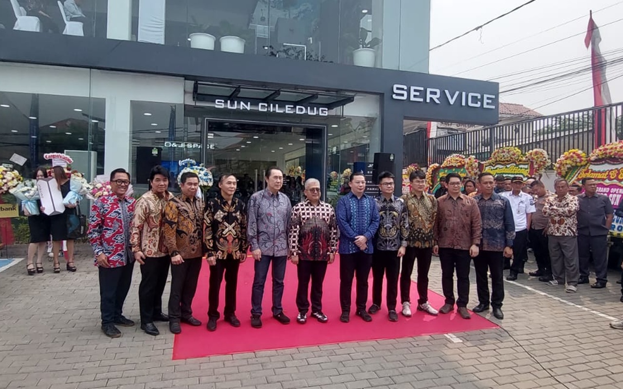 Fasad dealer OMODA & JAECOO Sun Ciledug di Kota Tangerang, Banten