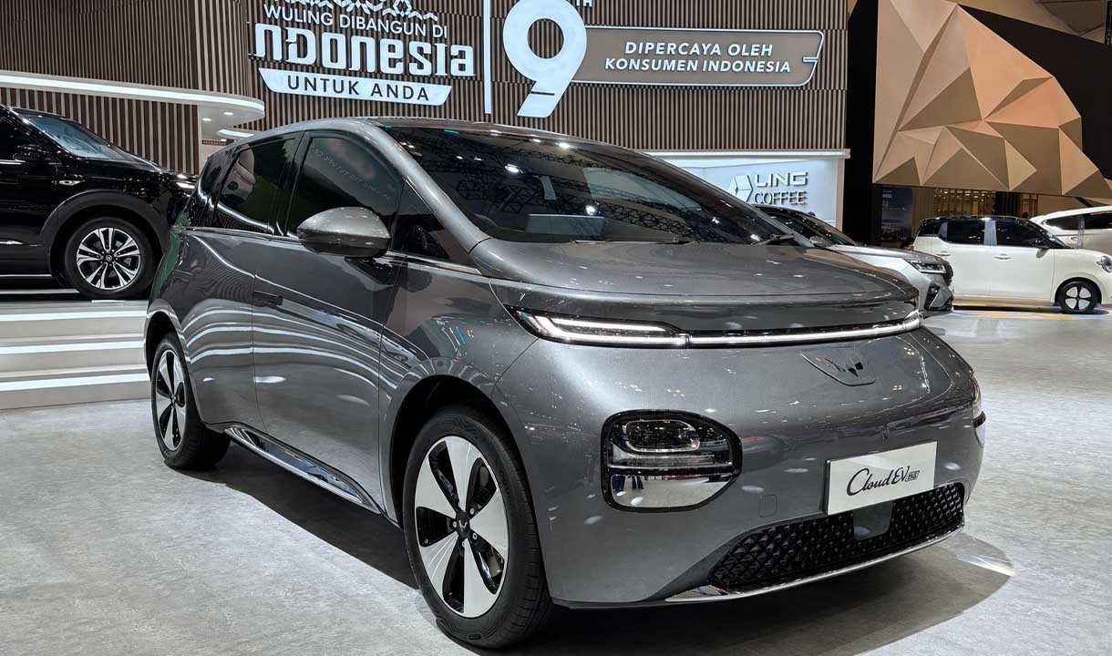 Wuling New Cloud EV SE dipamerkan di GIIAS 2026, medium hatchback listrik
