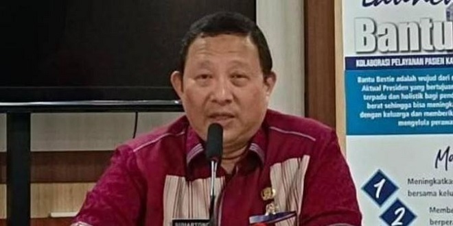 Mantan Direktur RSUD Dr Pirngadi Medan dr Suhartono
