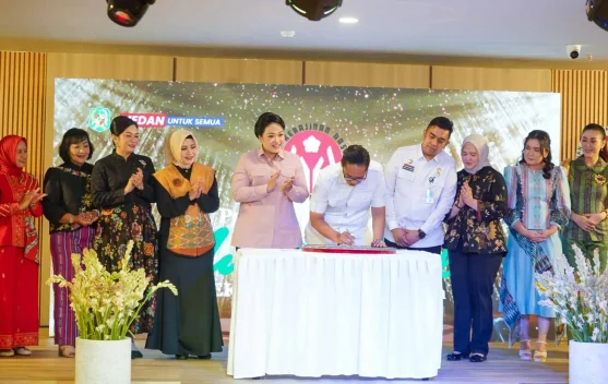 Fasad Gallery Mustika Deli di Mal Pelayanan Publik Jalan Iskandar Muda Medan