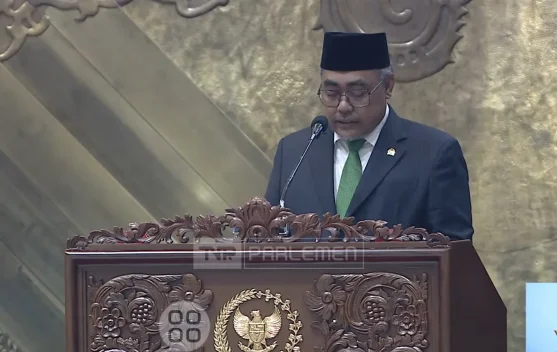 Wakil Ketua Banggar DPR Jazilul Fawaid menyampaikan rekomendasi perbaikan pengelolaan keuangan negara