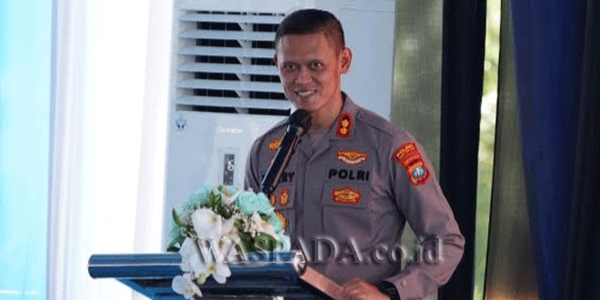Kapolres Paluta AKBP Dhery Fajariandono saat peresmian Polres Paluta
