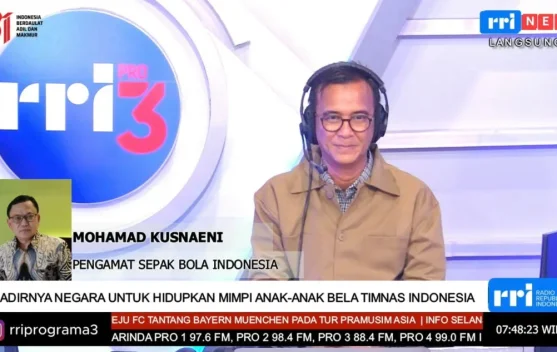 Bung Kus membahas pentingnya blueprint sepak bola nasional dan peran PSSI