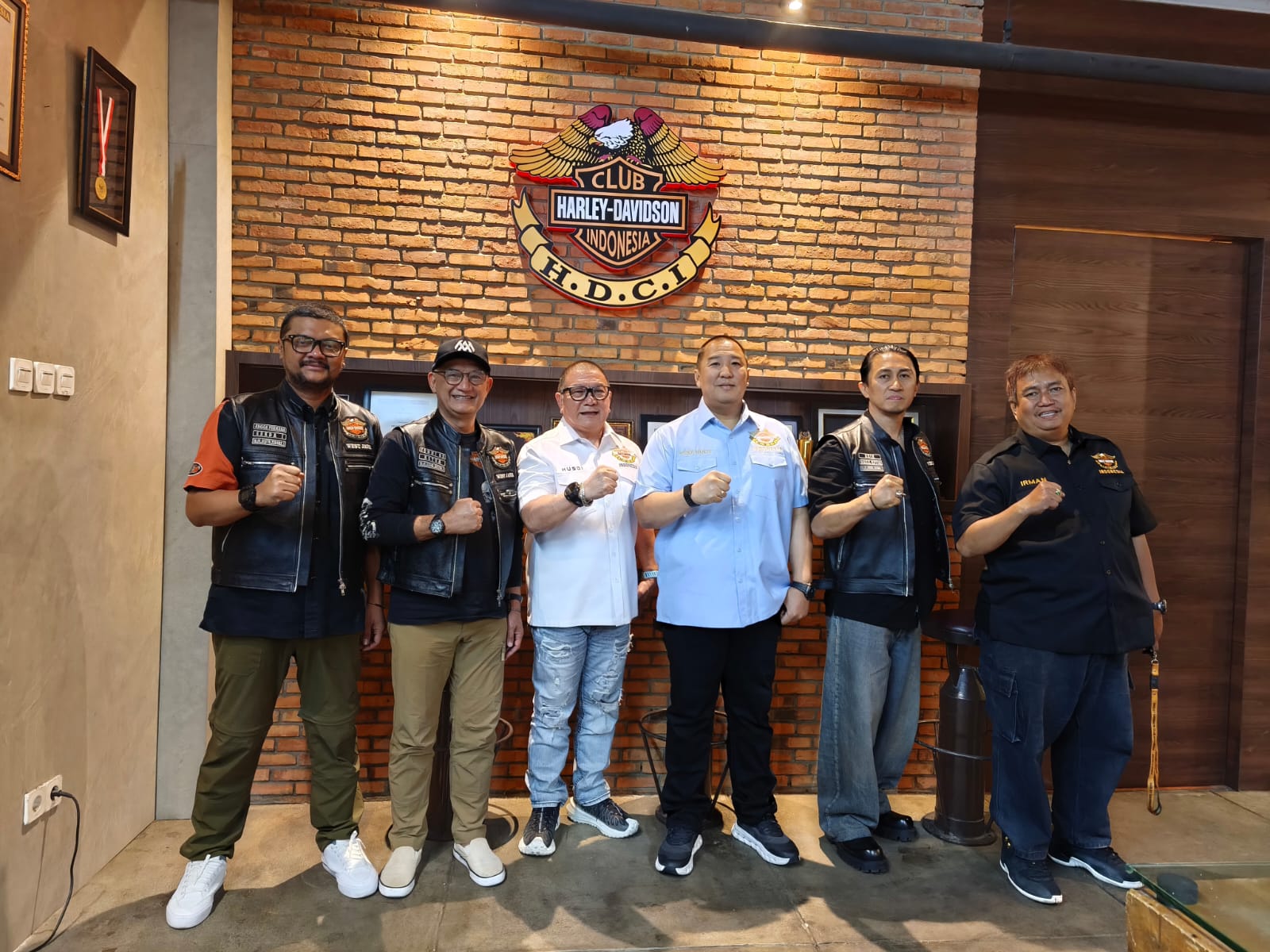 Riders HDCI berkumpul sebelum Merdeka Ride, promosi budaya dan program sosial