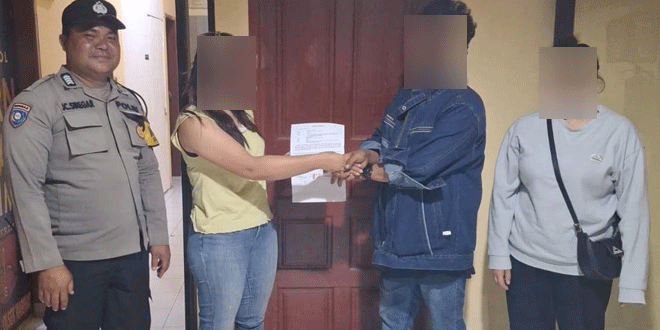 Polisi mediasi kasus pengrusakan di Perumahan Manutur Indah, Siantar