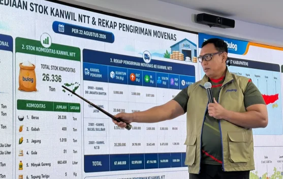 Stok beras BULOG untuk bantuan bencana gempa di NTT