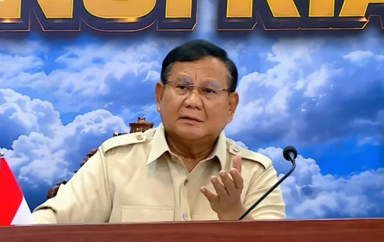 Presiden Prabowo memimpin rapat penanganan karhutla di Pekanbaru