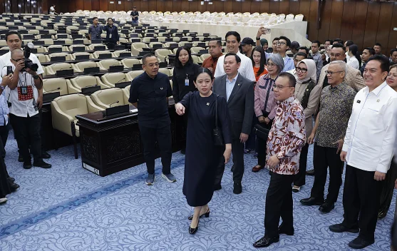 Gedung DPR RI Kompleks Parlemen Senayan, persiapan Sidang Tahunan