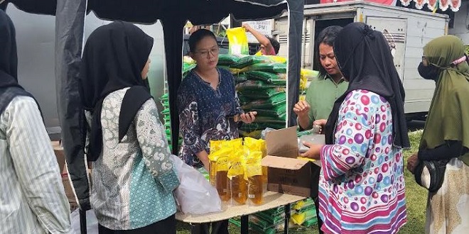Ilustrasi Gerakan Pangan Murah Pemprov Sumut di pasar, Agustus 2026