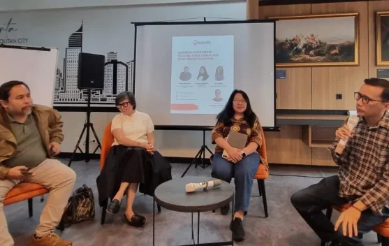 Diskusi dan deklarasi dukungan pendirian dana jurnalisme di Jakarta 20 Agustus 2026